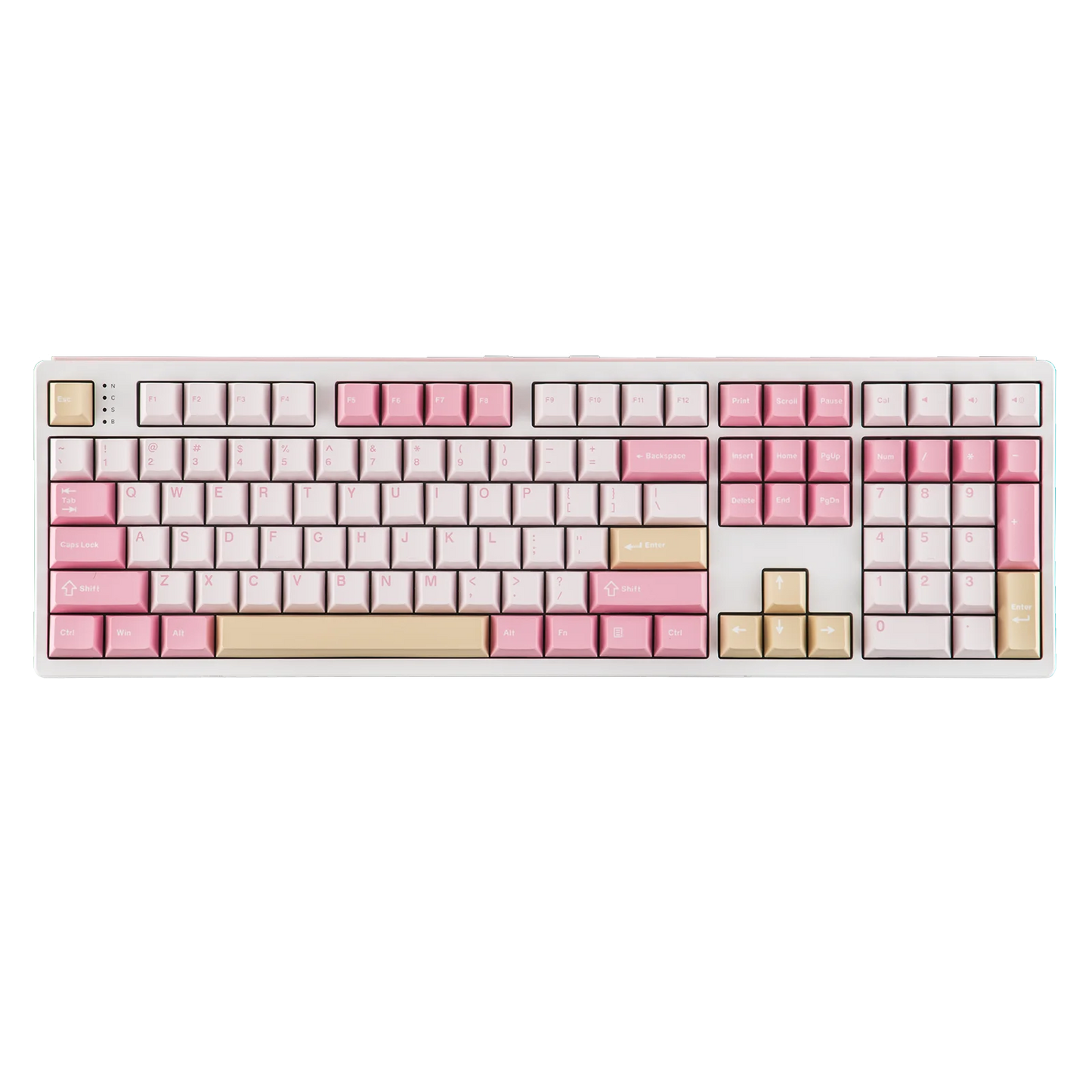 EPOMAKER TH108 100% Full Size Gasket Wired/BT/2.4Ghz Wireless NKRO Mechanical Gaming Keyboard 10000mAh Battery RGB Backlit
