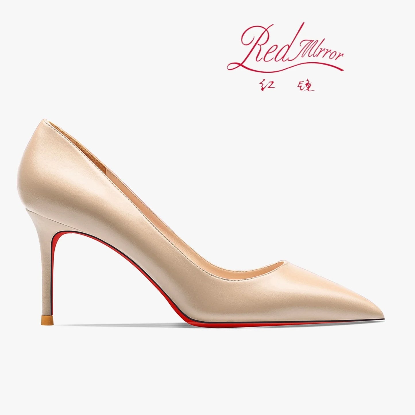 Shoes For Women 2025 Trend Leather Luxury Red Bottoms High Heels 12cm Pointed Toe Stiletto Pumps Comfortable Party Wedding Shoes