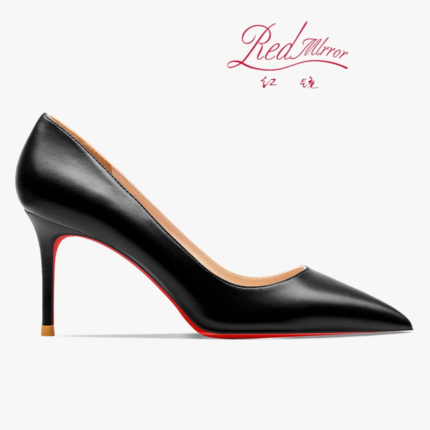 Shoes For Women 2025 Trend Leather Luxury Red Bottoms High Heels 12cm Pointed Toe Stiletto Pumps Comfortable Party Wedding Shoes
