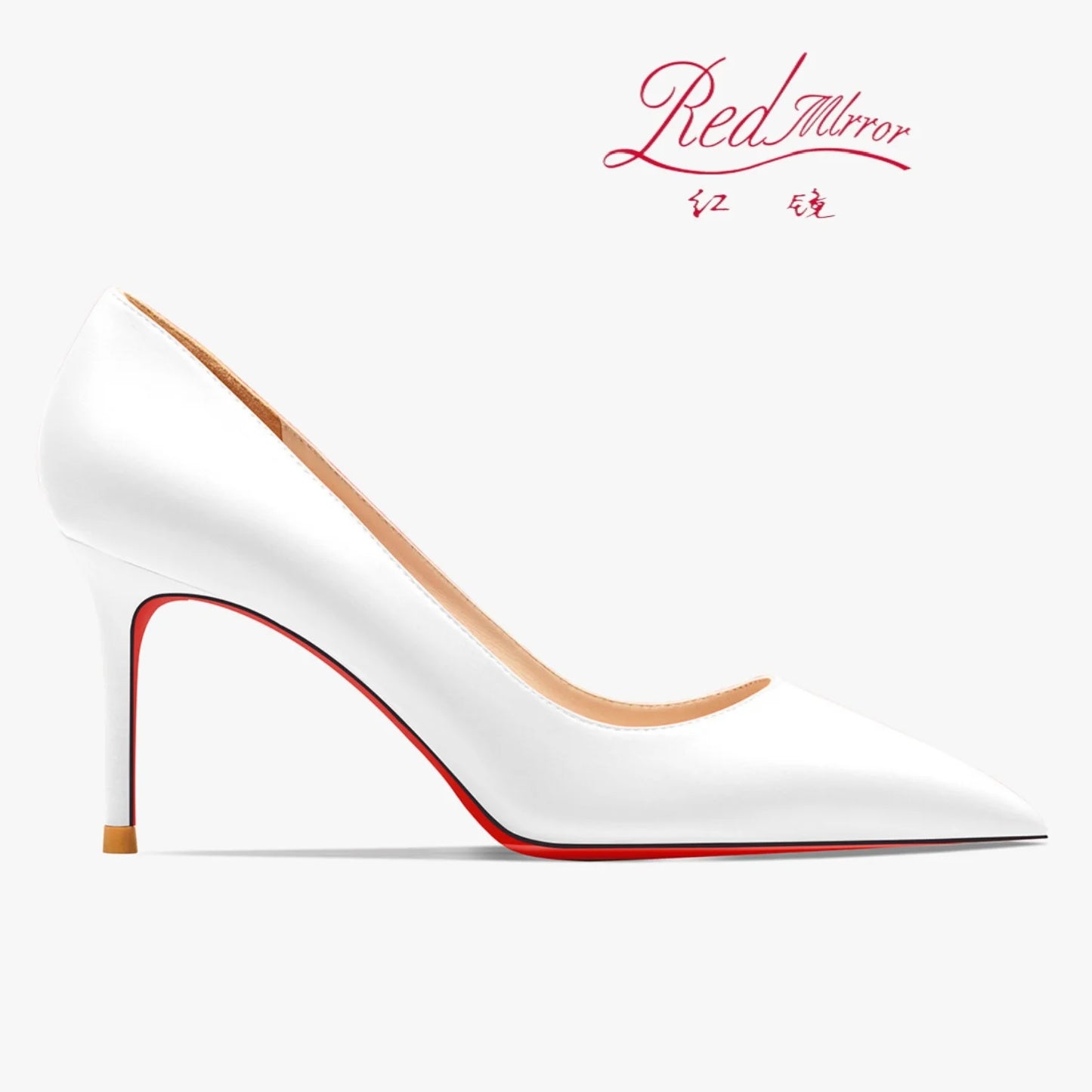 Shoes For Women 2025 Trend Leather Luxury Red Bottoms High Heels 12cm Pointed Toe Stiletto Pumps Comfortable Party Wedding Shoes