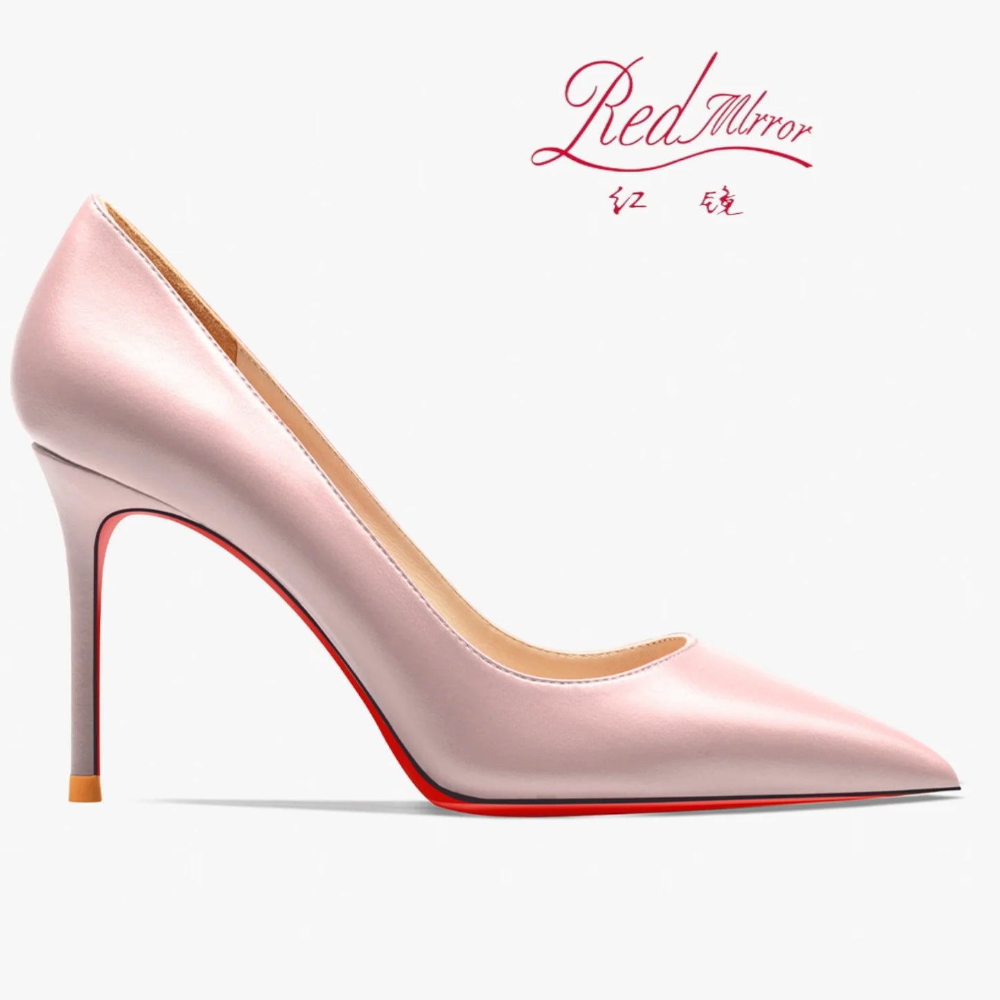 Shoes For Women 2025 Trend Leather Luxury Red Bottoms High Heels 12cm Pointed Toe Stiletto Pumps Comfortable Party Wedding Shoes