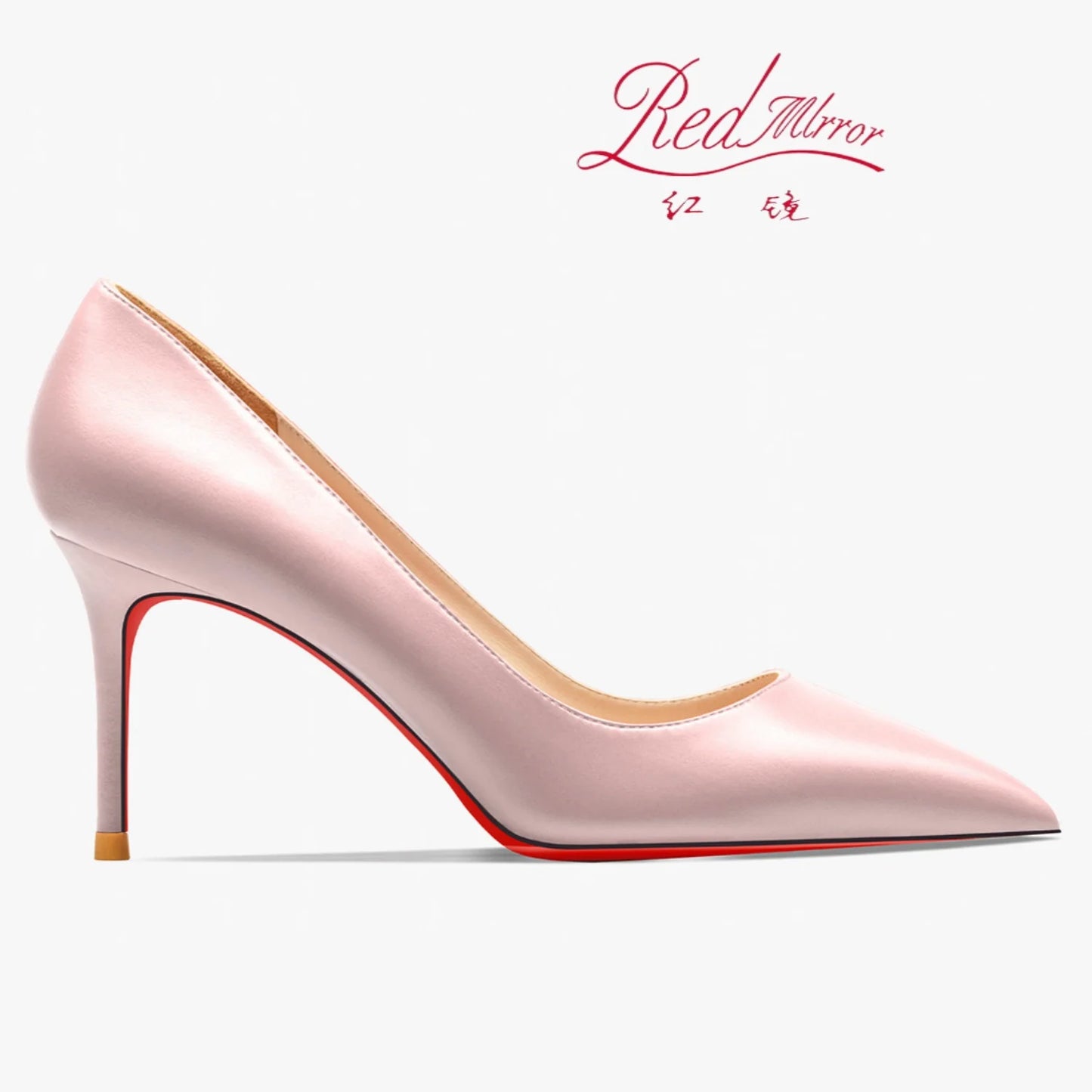 Shoes For Women 2025 Trend Leather Luxury Red Bottoms High Heels 12cm Pointed Toe Stiletto Pumps Comfortable Party Wedding Shoes