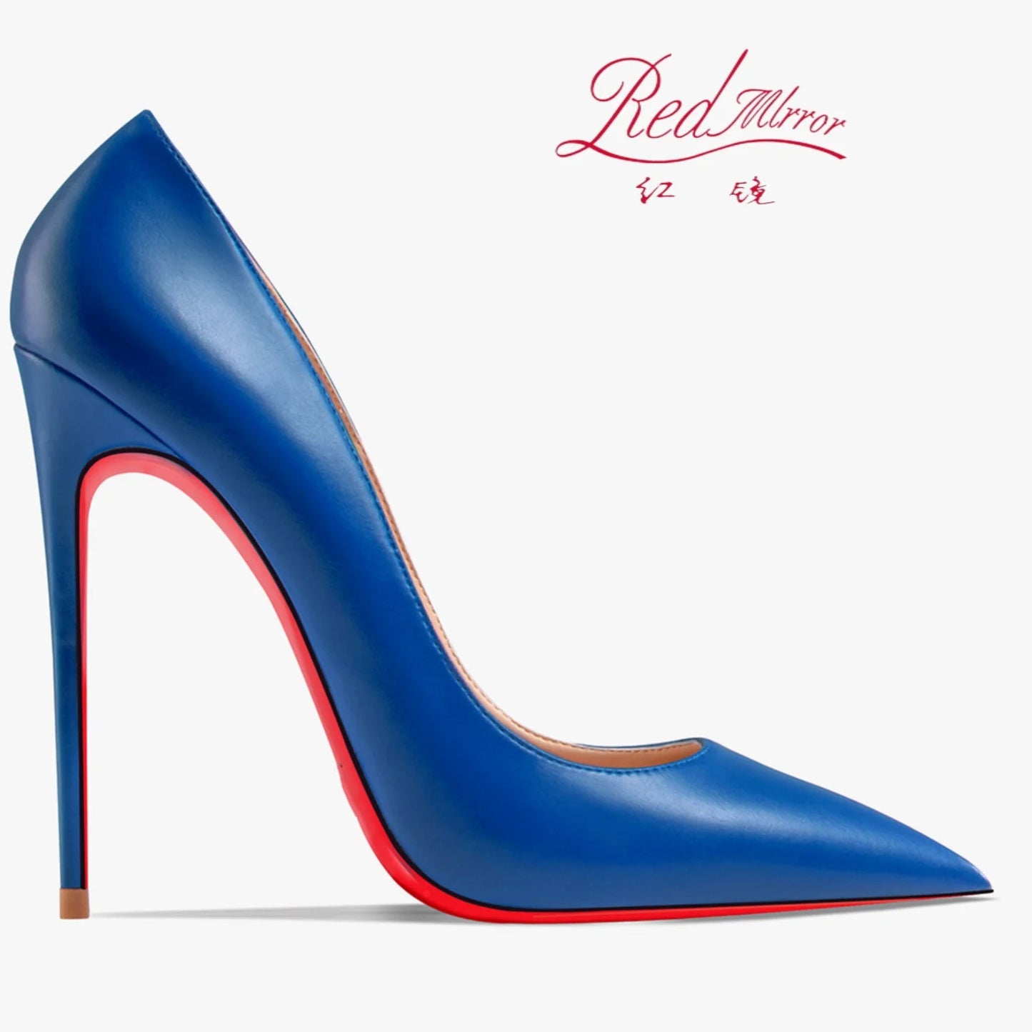Shoes For Women 2025 Trend Leather Luxury Red Bottoms High Heels 12cm Pointed Toe Stiletto Pumps Comfortable Party Wedding Shoes