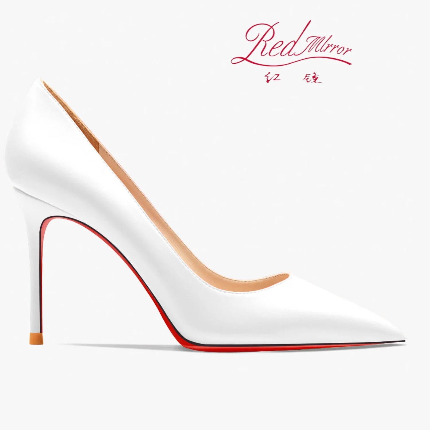 Shoes For Women 2025 Trend Leather Luxury Red Bottoms High Heels 12cm Pointed Toe Stiletto Pumps Comfortable Party Wedding Shoes